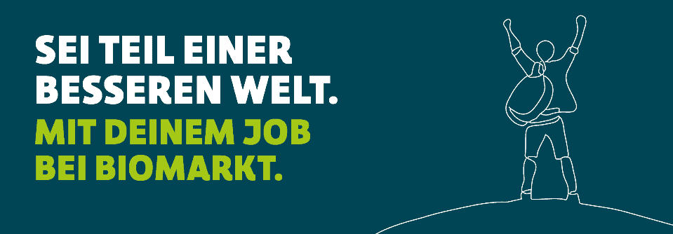 Ausschreibung Job im Biomarkt